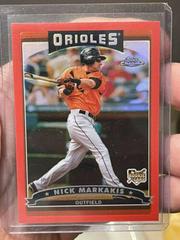 Nick Markakis [Red Refractor] Baseball Cards 2006 Topps Chrome Prices