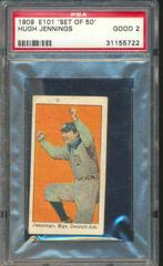 Hugh Jennings Baseball Cards 1909 E101 Set of 50 Prices