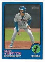 Mark Vientos [Blue] #5 Baseball Cards 2022 Topps Heritage Minor League Prices