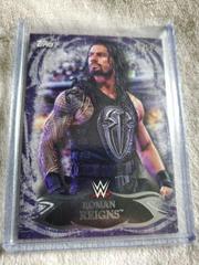 Roman Reigns [Purple] Wrestling Cards 2015 Topps WWE Undisputed Prices