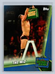 The Miz [Blue] Wrestling Cards 2019 Topps WWE Money in the Bank Prices