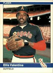 Ellis Valentine #529 Baseball Cards 1984 Fleer Prices
