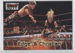 Edge, Christian #55 Wrestling Cards 2001 Fleer WWF Raw Is War Prices