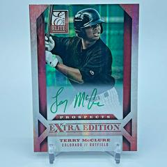 Terry Mcclure [Signature] #195 Baseball Cards 2013 Panini Elite Extra Edition Prices