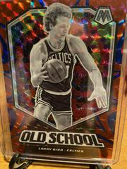Larry Bird [Reactive Blue] Basketball Cards 2019 Panini Mosaic Old School Prices