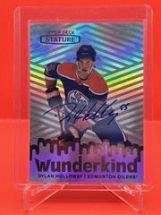 Dylan Holloway [Autograph] #W-13 Hockey Cards 2022 Upper Deck Stature Wunderkind Prices