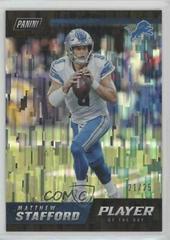 Matthew Stafford #12 Football Cards 2018 Panini Player of the Day Prices