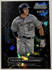 Colson Montgomery [Black Atomic] #BSP-58 Baseball Cards 2022 Bowman Sterling Prices