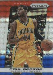Paul George [Red White and Blue Mosaic Prizm] #8 Basketball Cards 2013 Panini Prizm Prices