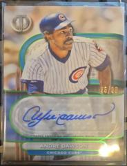 Andre Dawson [Green] #TA-AD Baseball Cards 2024 Topps Tribute Autograph Prices