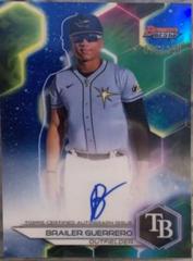 Brailer Guerrero [Refractor] Baseball Cards 2023 Bowman's Best of Autographs Prices