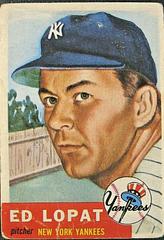 Ed Lopat Baseball Cards 1953 Topps Prices