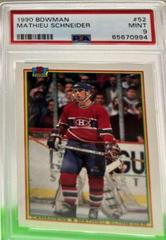 Mathieu Schneider Hockey Cards 1990 Bowman Prices