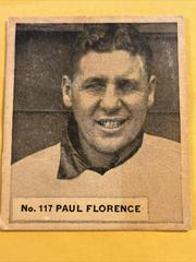 Paul Florence #117 Baseball Cards 1936 World Wide Gum Prices