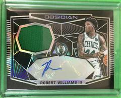 Robert Williams III Basketball Cards 2018 Panini Obsidian Rookie Jersey Autographs Prices