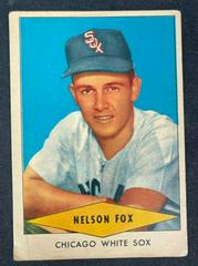 Nelson Fox Baseball Cards 1954 Red Heart Prices