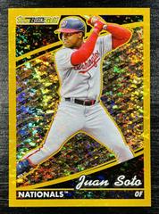 Juan Soto [Gold] #BG-25 Baseball Cards 2022 Topps Update Black Gold Prices
