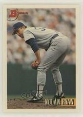 Nolan Ryan #405 Baseball Cards 1993 Bowman Prices
