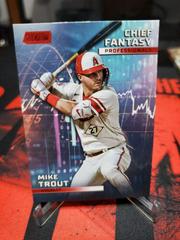 Mike Trout [Red] #CFPRO-1 Baseball Cards 2023 Stadium Club Chief Fantasy Professionals Prices