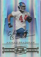 Ahmad Bradshaw [Autograph] #231 Football Cards 2007 Panini Donruss Threads Prices