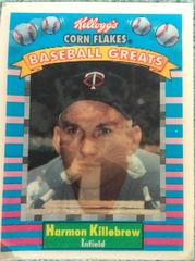Harmon Killebrew #6 Baseball Cards 1991 Kellogg's Prices