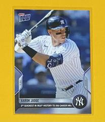 Aaron Judge #616 Baseball Cards 2022 Topps Now Prices