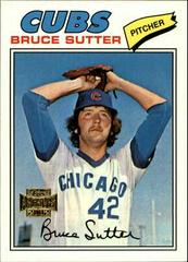Bruce Sutter [1977 Reprint] #28 Baseball Cards 2002 Topps Archives Prices