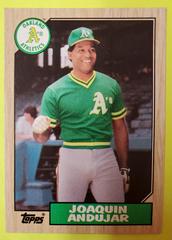 Joaquin Andujar #775 Baseball Cards 1987 Topps Tiffany Prices