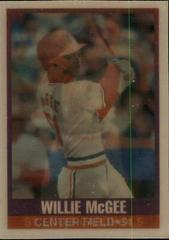 Willie McGee #206 Baseball Cards 1989 Sportflics Prices