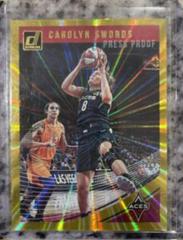 Carolyn Swords [Optic Gold] #19 Basketball Cards 2019 Panini Donruss WNBA Prices