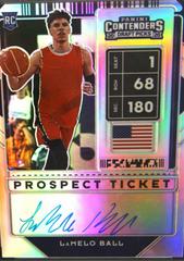 LaMelo Ball [Premium Autograph] Basketball Cards 2020 Panini Contenders Draft Picks Prices