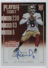Jeff Driskel [Autograph Playoff Ticket] Football Cards 2016 Panini Contenders Prices