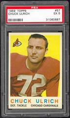 Chuck Ulrich #57 Football Cards 1959 Topps Prices