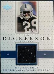 Eric Dickerson #LJ-ED Football Cards 2000 Upper Deck Legends Legendary Jerseys Prices