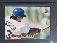 Jose Canseco [Superstar Sampler] Baseball Cards 1994 Stadium Club Prices