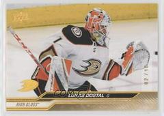 Lukas Dostal [High Gloss] #5 Hockey Cards 2023 Upper Deck Prices