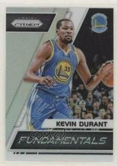 Kevin Durant [Silver Prizm] #25 Basketball Cards 2017 Panini Prizm Fundamentals Prices