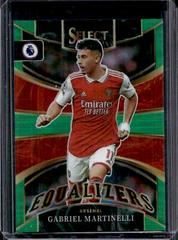 Gabriel Martinelli [Green] Soccer Cards 2022 Panini Select Premier League Equalizers Prices