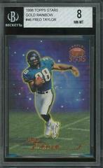 Fred Taylor [Gold Rainbow] #46 Football Cards 1998 Topps Stars Prices