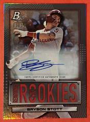Bryson Stott [Autograph] #RR-20 Baseball Cards 2022 Bowman Platinum Renowned Rookies Prices