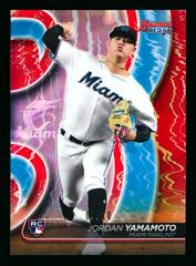 Jordan Yamamoto [Red Refractor] #16 Baseball Cards 2020 Bowman's Best Prices
