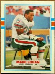 Marc Logan #108T Football Cards 1989 Topps Traded Prices