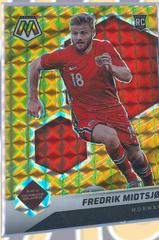Fredrik Midtsjo [Gold Fluorescent] Soccer Cards 2021 Panini Mosaic Road to FIFA World Cup Prices