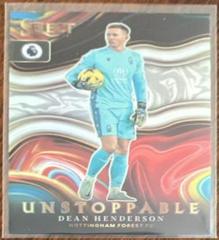 Dean Henderson #9 Soccer Cards 2022 Panini Select Premier League Unstoppable Prices