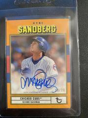 Ryne Sandberg [Orange] #AC-RS Baseball Cards 2022 Topps Brooklyn Collection Autographs Prices