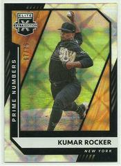 Kumar Rocker [Prime Numbers B] #102 Baseball Cards 2021 Panini Elite Extra Edition Prices