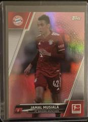 Jamal Musiala [Red Foil] Soccer Cards 2021 Topps Bundesliga Prices