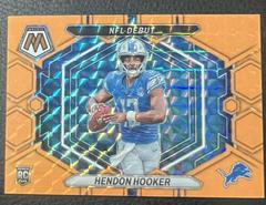 Hendon Hooker [Orange Fluorescent] #ND-1 Football Cards 2023 Panini Mosaic NFL Debut Prices