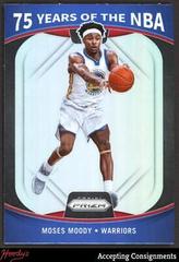 Moses Moody Basketball Cards 2021 Panini Donruss Optic 75 Years of the NBA Prices