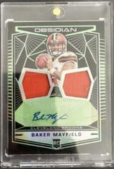 Baker Mayfield [Green] Football Cards 2018 Panini Obsidian Prices